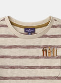 T-shirt a righe  MACRAGE / 25E3PG72TML114