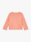 Cardigan rosa cipria in maglia LOANA / 24H0CF11CARD327