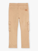 Pantaloni cargo beige GERELAGE / 23H3PG81PAN080