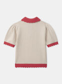 Light beige PULLOVER SS NEPOUETTE / 25H2PFK1PSM801
