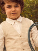 White WAISTCOAT MREGILAGE 2 / 25E3PGL1GSMA016