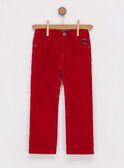 Red pants POLOAGE / 18H3PGQ1PANF518