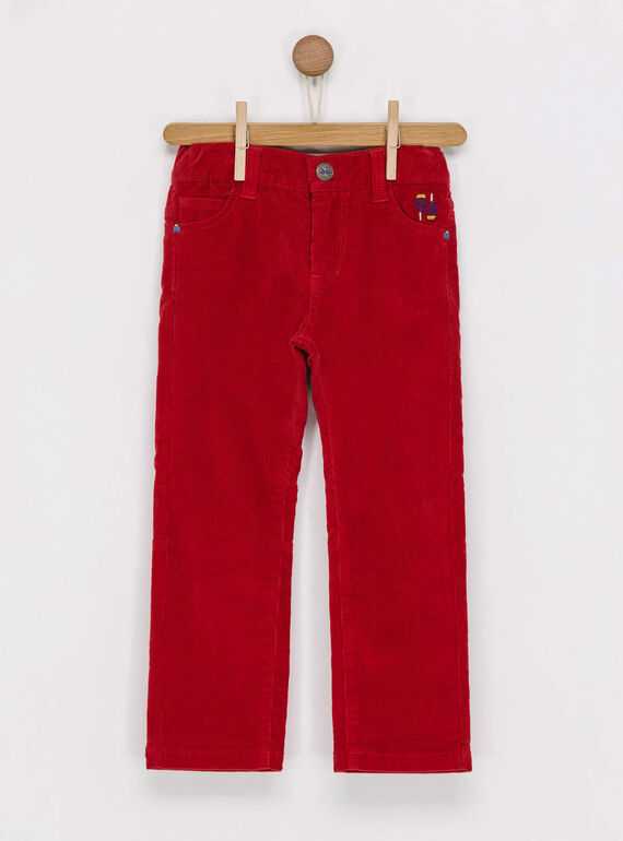 Red pants POLOAGE / 18H3PGQ1PANF518
