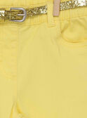 Pantaloni gialli RAMUFETTE1 / 19E2PFB1PANB105