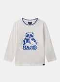 T-shirt con panda MEPANAGE / 25E3PG81TML001