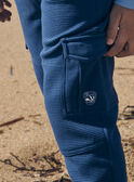 Pantaloni comfort blu LEJOGAGE / 24H3PGJ1CFPC230