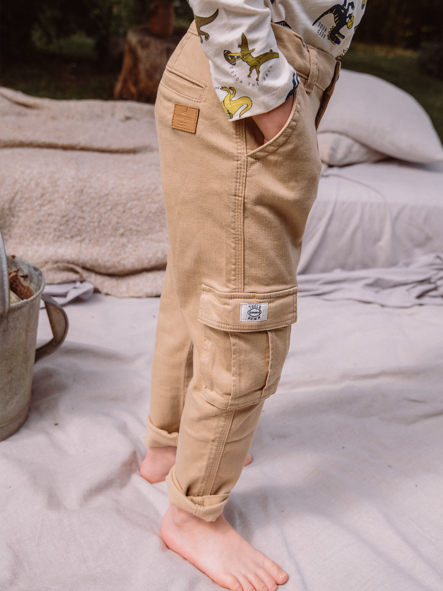 Pantaloni cargo ragazzo sale
