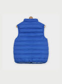 Medium blue Sleeveless Jacket RAGILAGE2 / 19E3PGB2GSM208