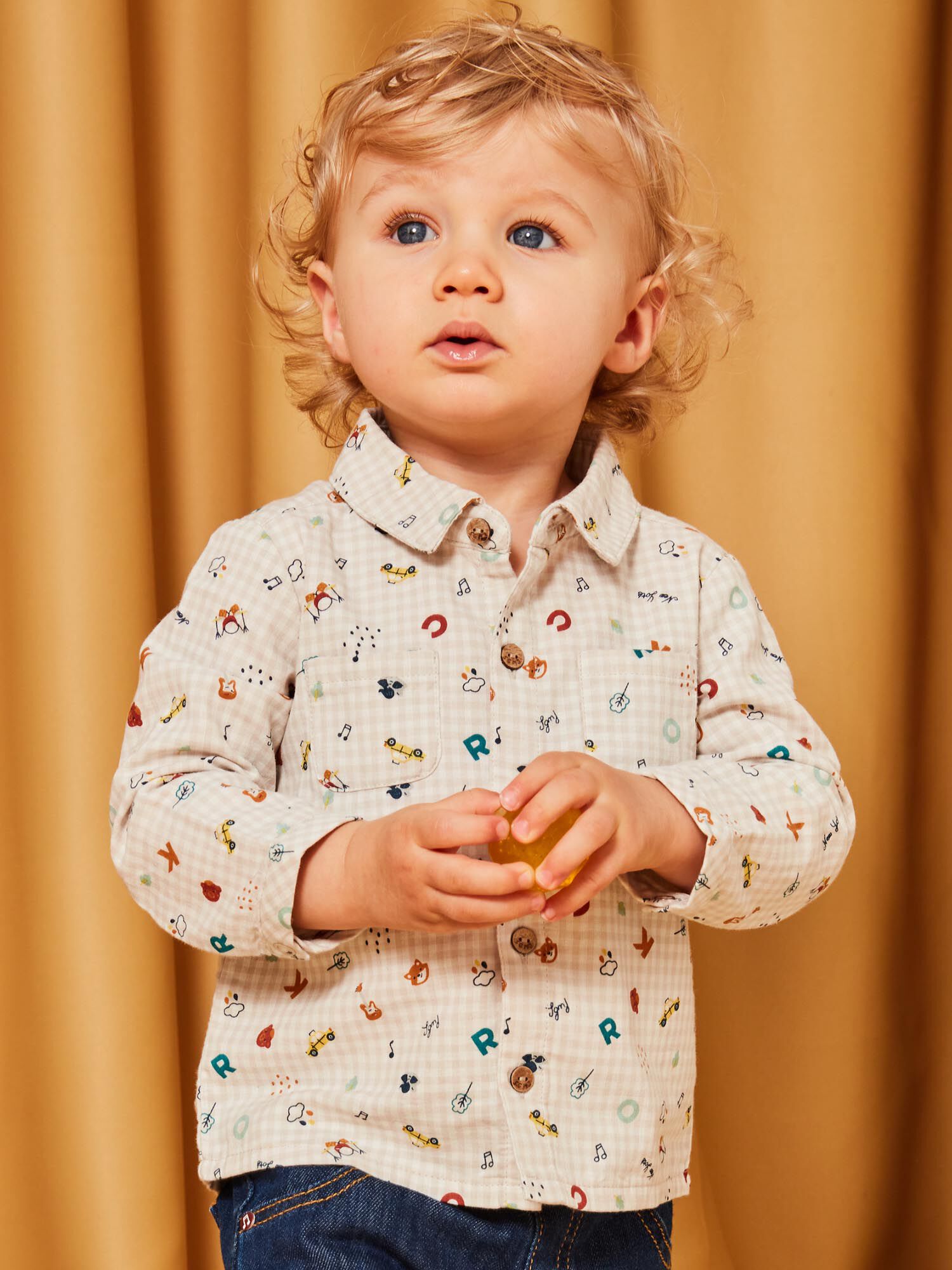 Camicia shop con stampa