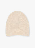 Berretto beige in maglia FRABONETTE / 23E4PF51BON808