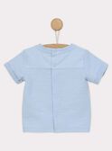 T-shirt maniche corte blu RANOAM / 19E1BGE1TMC218