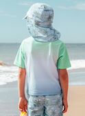 T-shirt da bagno UPF 50+ sfumata MRUTISHAGE / 25E4PGC5TUV000