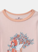 Camicia da notte con fragola MUIVIETTE / 25E5PFE2CHN301
