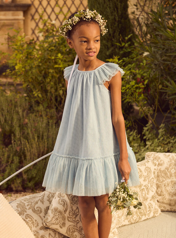 Abito in tulle glitterato MRETULETTE / 25E2PFL8ROB020