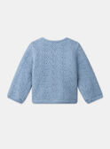 Greyish blue CARDIGAN LAROSALIE / 24H1BFS1CAR205