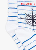 Calze a righe navy e bianche FOSOLAGE / 23E4PGC1SOQ000
