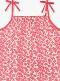 Canottiera rosa bambina ZLYNETTE1 / 21E2PFL2DEB304