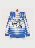 Cardigan bianco a righe RAMIAGE / 19E3PG61GIL001