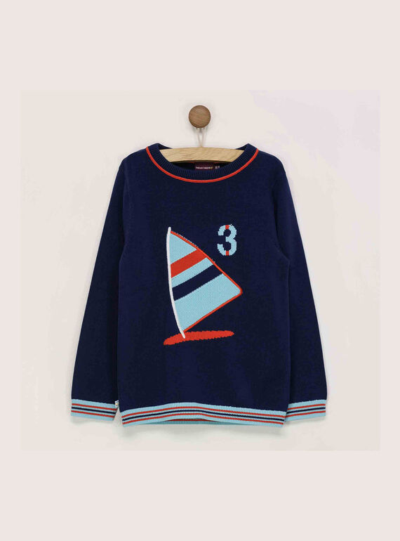 Maglia blu notte REMUAGE / 19E3PGD1PULC205