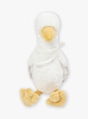 Peluche cicogna bianco, verde salvia e arancione KORBIN / 24E0AM11JOU000