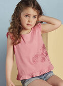 Canottiera malabar motivo farfalla bambina CAUJERETTE 1 / 22E2PFT4DEBD308