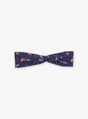 Fascia navy con stampa a fiori FAZOLI / 23E4BFR1BAN070