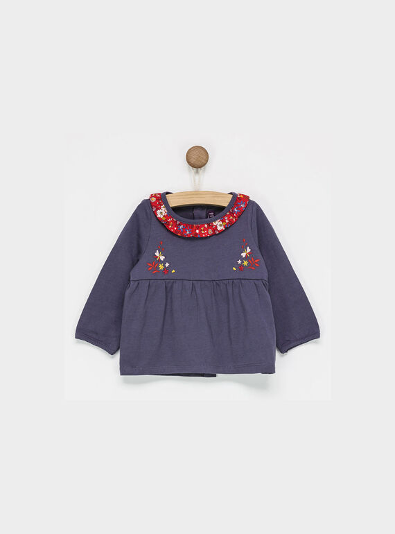 Navy Baby blouse PAAMELIE / 18H1BF21BRAC203