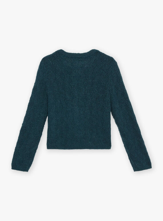 Cardigan in maglia fantasia DUICAETTE / 22H2PFZ1CARG633