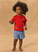 T-shirt con granchio rosso e aragosta MAVASCO / 25E1BGQ1TMC050