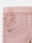 Jeans slim rosa con tasche arricciate KRIZETTE 2 / 24E2PFB1JEA311
