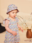Cappello ecrù con stampa a fiori FASOLINE / 23E4BFS1CHA001