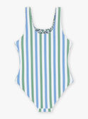 Costume intero double face ecrù con stampa a fiori FRYVERETTE / 23E4PFM2D4K001