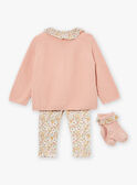 Set maglia, pantaloni e calze palissandro LOELYS / 24H0CF11ENS312