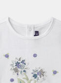 T-shirt con borsetta a fiori MLEBAGETTE / 25E2PFO2TMC001