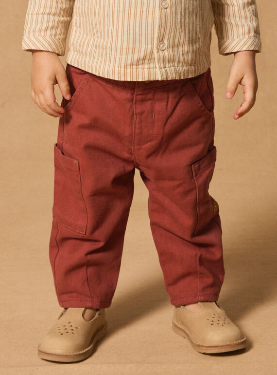 Pantaloni comfort con tasche MAALIO / 25E1BG72PAN410