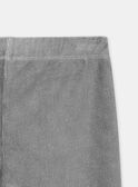 Leggings in velluto a coste con paillettes LADEGETTE / 24H2PFQ1LG940