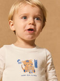 Body T-shirt con animali MACULIO / 25E1BG81BOD001