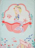 Parure da letto turchese e rosa motivo sirena TIPARURSIR2 / 20EZEN71PLR213
