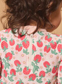 T-shirt da bagno UPF 50+ stampa con fragole MITIANA / 25E4BFC1TUV001