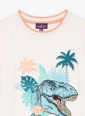 T-shirt con motivo dinosauro FLUREXAGE / 23E3PGQ1TMCA006