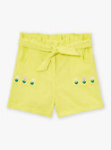 Shorts gialli LASHORETTE / 24H2PFI1SHO116