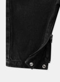 Salopette in denim nero LAFLAVIEN / 24H1BGK1SALK003