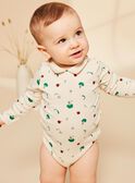 Body vaniglia con stampa verdure fantasia FACUNCAN / 23E1BGB1BOD114