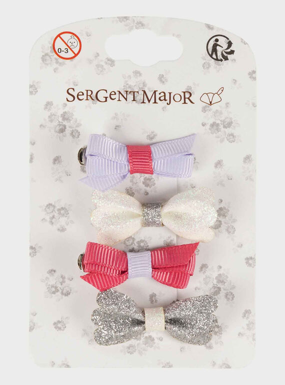 Off white Hair clip PAPOLETTE / 18H4PFM5BRT001