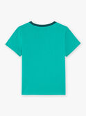 T-shirt con motivi dinosauri e biciclette fosforescenti FEPAGE / 23E3PGB2TMC630
