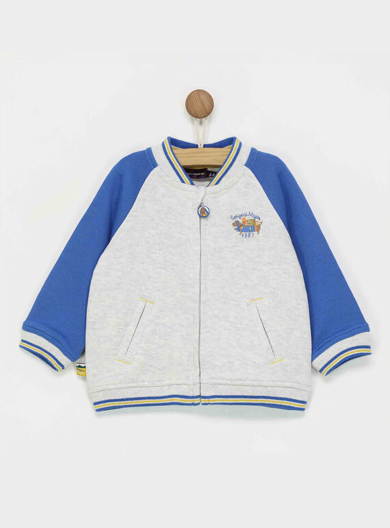 Cardigan grigio RACLEO / 19E1BG62GILJ906