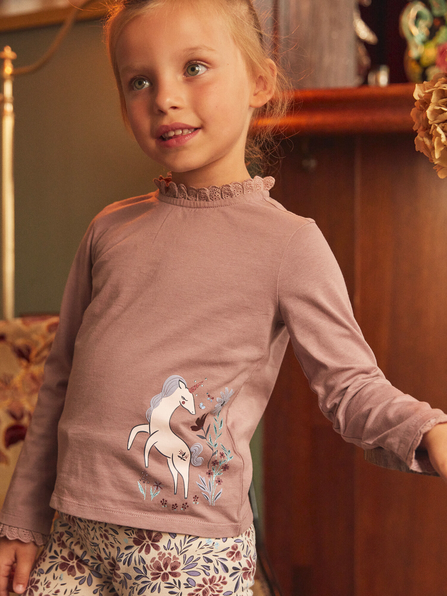 T shirt rosa antico hot sale