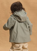 Green RAINCOAT MILOUIS / 25E1BG31IMP631