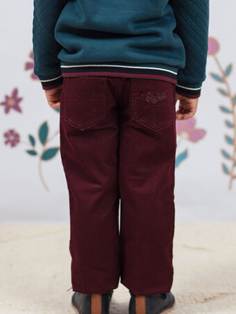 Pantaloni rossi bambino BEXOTAGE / 21H3PG91PANF511