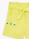 Shorts gialli LASHORETTE / 24H2PFI1SHO116